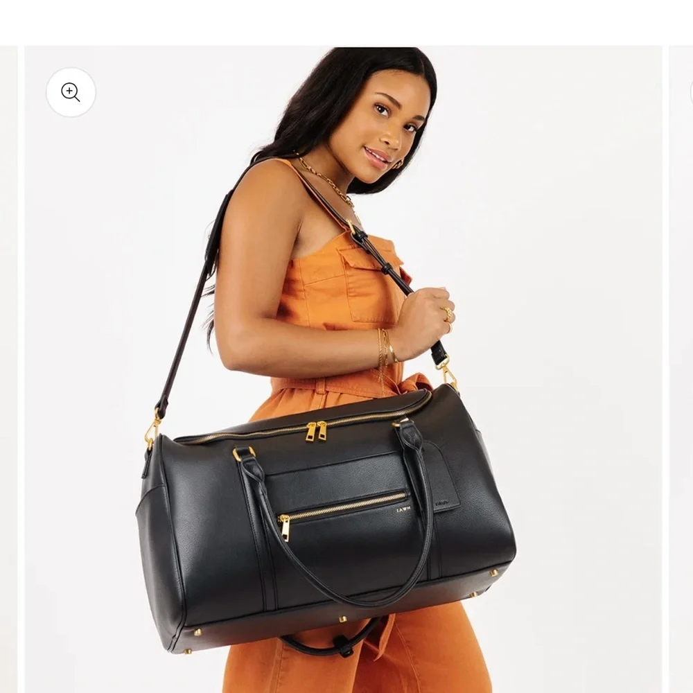 Fawn Design Cream and Tan Travel Bag Limited Addition - Picture 13 of 13